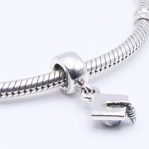 Authentic PANDORA Graduation Hat Charm